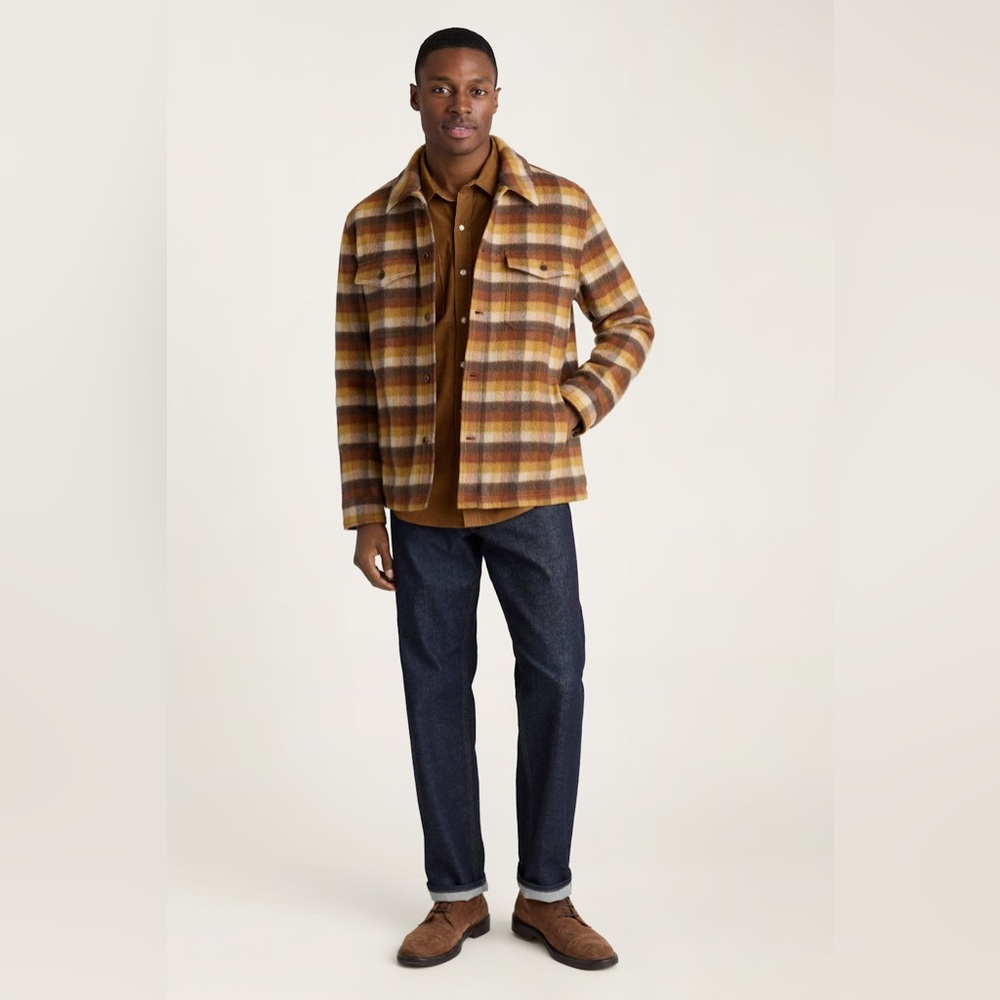 Bonobos Wool Shirt Jacket NAVY (M)